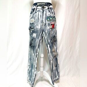 Women’s Reworked MACHINE Denim Jeans. Size 31